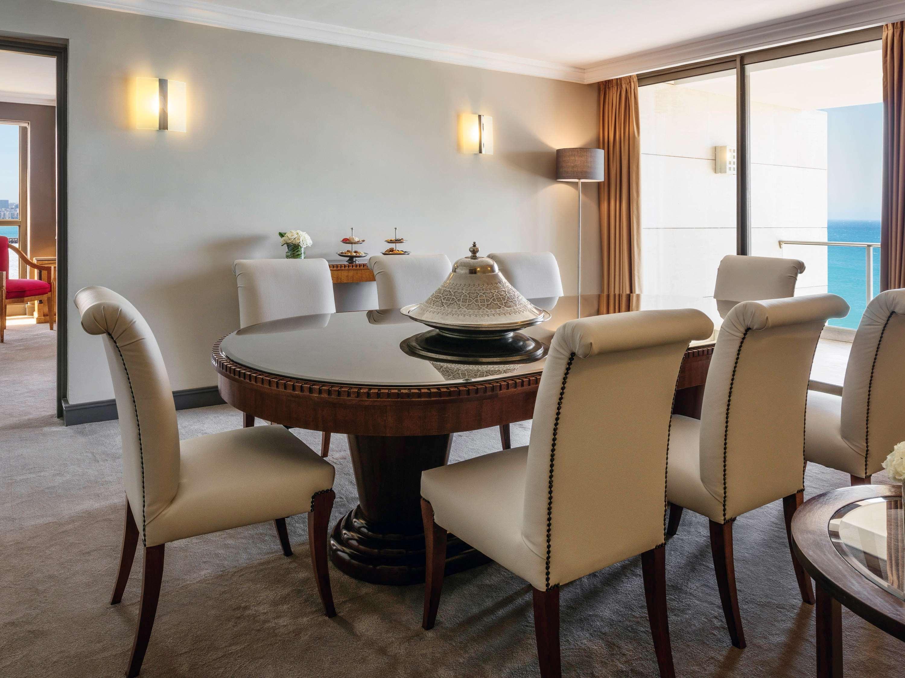 Moevenpick Hotel & Casino Malabata Tanger Dış mekan fotoğraf Dining room