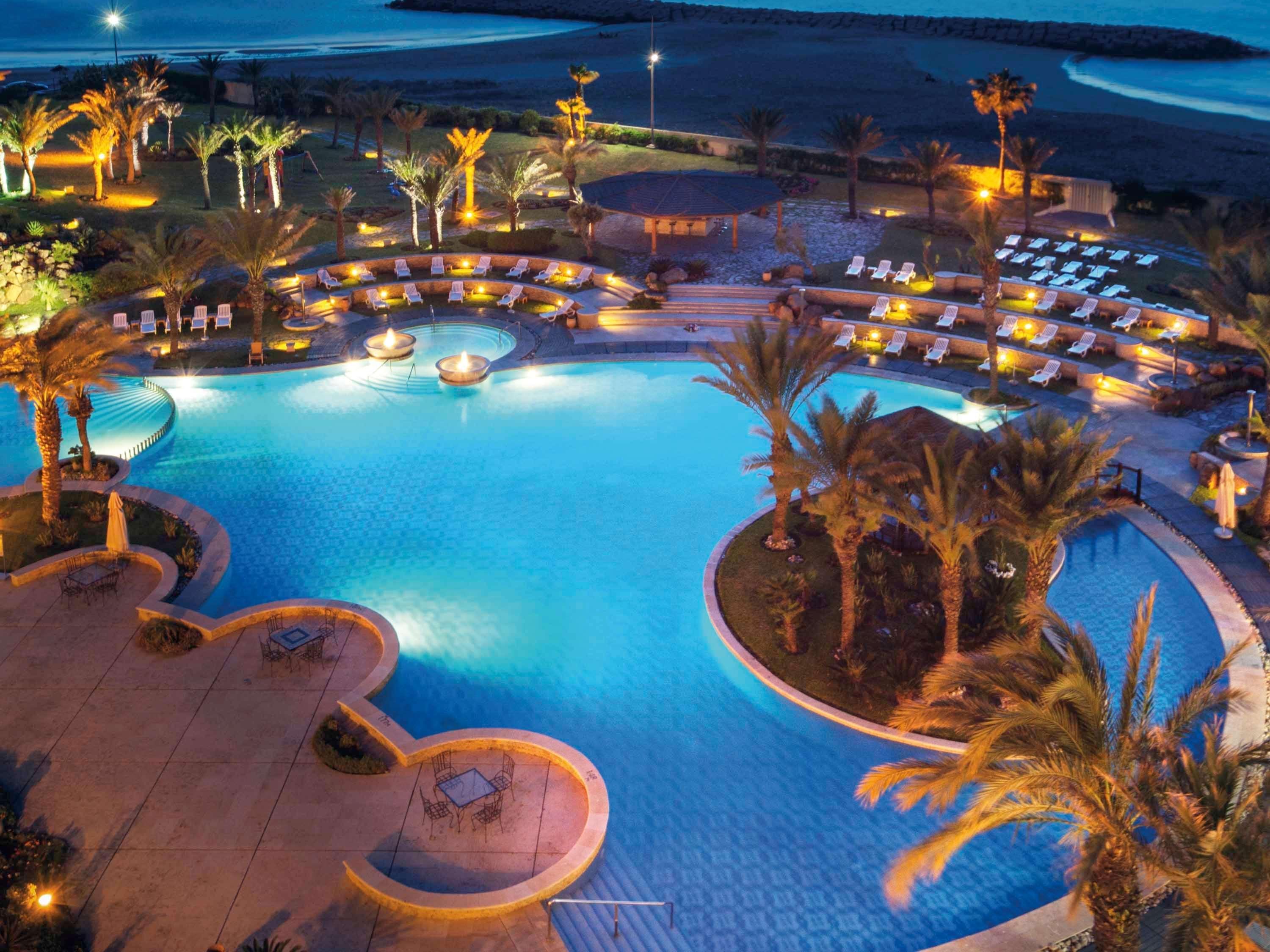 Moevenpick Hotel & Casino Malabata Tanger Dış mekan fotoğraf The pool at the Hilton Sharm El Sheikh
